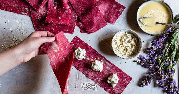 Rezeptidee: Rote Beete-Ravioli