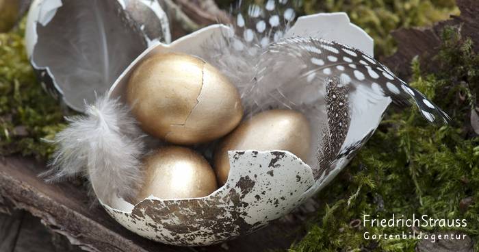 Farbenfroh, natürlich oder metallisch? Diese Osterdeko fürs Zuhause lädt zum Nachmachen ein